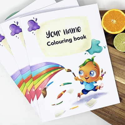 Picture of Personalised Colouring Book 